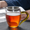 雅集 玻璃公道杯带茶漏 加厚耐热分茶器家用过滤茶海功夫