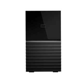 Western Digital 西部数据 My Book Duo系列 3.5英寸Type-C移动机械硬盘 6TB USB 3.1 黑色