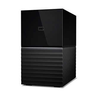 Western Digital 西部数据 My Book Duo系列 3.5英寸Type-C移动机械硬盘 6TB USB 3.1 黑色