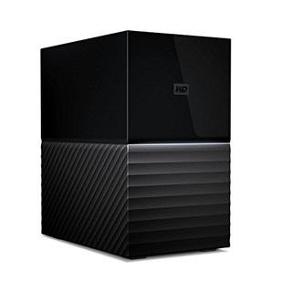 Western Digital 西部数据 My Book Duo系列 3.5英寸Type-C移动机械硬盘 6TB USB 3.1 黑色