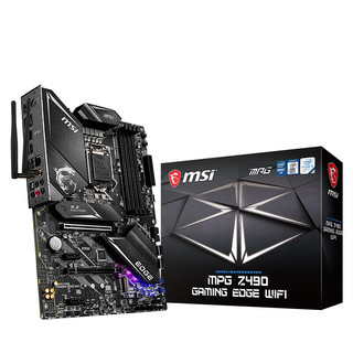 MSI 微星 MPG Z490 GAMING EDGE WiFi+酷睿i5-10600KF 主板CPU套装