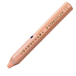 staedtler 施德楼 noris junior 140-43 三合一彩色铅笔 桃红色 6 支
