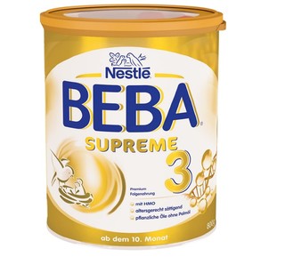 BEBA 雀巢 SUPREME系列 幼儿奶粉 德版 3段 800g*6罐