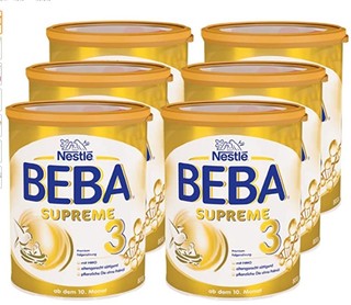 Nestlé 雀巢 SUPREME 婴儿奶粉3段 800g 6罐