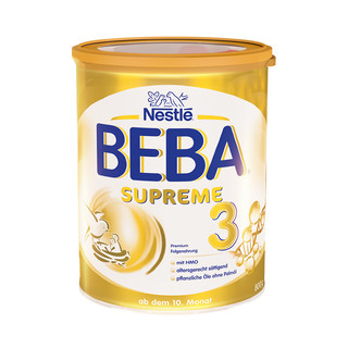 BEBA 雀巢 SUPREME系列 幼儿奶粉 德版 3段 800g