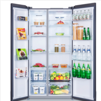 TCL 650升大容量对开双门电冰箱家用 风冷无霜 一级双变频节能