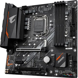 GIGABYTE 技嘉 B460M AORUS ELITE+酷睿i7-10700F 主板CPU套装