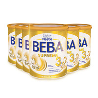 BEBA 雀巢 SUPREME系列 幼儿奶粉 德版 3段 800g*6罐