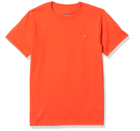 Champion 男士棉质刺绣圆领套头短袖T恤T0223 Spicy Orange XXL