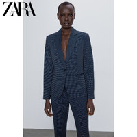 ZARA 02753131401 女款纹理西装外套 