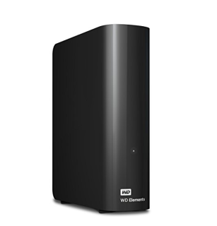 Western Digital 西部数据 Elements 新元素系列 WDBWLG0180HBK 3.5英寸 USB移动机械硬盘 USB3.0 18TB 黑色