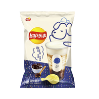 Lay's 乐事 薯片组合装 65g*8袋（烤布蕾奶茶味+咖啡冻乌龙奶茶味）