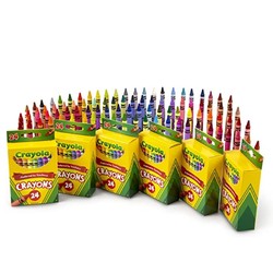 Crayola 绘儿乐 儿童绘画蜡笔 24色 6盒装