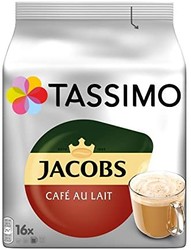 Tassimo Jacobs Caf&eacute; Au Lait Classico咖啡 5包 T Discs胶囊 (5 x 16 个)