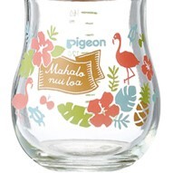 Pigeon 贝亲 臻宝系列 00428CH 玻璃奶瓶 160ml 夏威夷 0月+