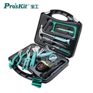 宝工（Pro’skit）PK-2028家用工具箱套装28件套 电工木工维修五金手动工具组套