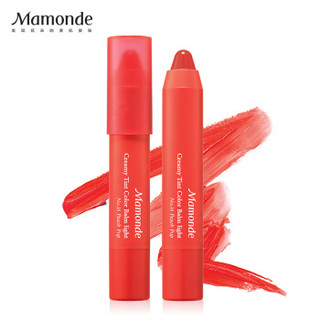 Mamonde 梦妆 花心丝绒唇膏笔 16 粉橙 2.5g *3件