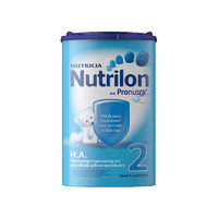 荷兰原装进口 Nutrlion 牛栏婴幼儿半水解蛋白奶粉 H.A 2段  + 贝拉米米粉1袋