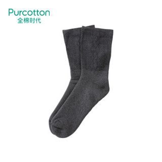 Purcotton 全棉时代 PUW203035 男士透气短袜