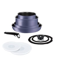 Tefal 特福 Ingenio系列 L66491 6层涂层铝制锅具套装 9件套 蓝色