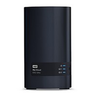 WD 西部数据 Diskless My Cloud EX2 Ultra 双盘位NAS 12TB