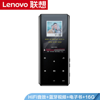联想(Lenovo) 录音笔 B612 16G 专业高清灵敏触摸led彩屏远距降噪录音器 蓝牙视频播放 阅读学习会议培训