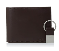 Calvin Klein 卡尔文·克莱 RFID Blocking系列男士皮革双折短款钱包