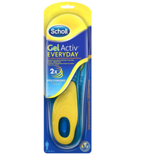 Scholl 爽健 GelActiv 日用鞋垫 适用于35.5-40.5的休闲鞋