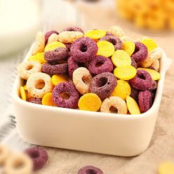 谷物圈低脂刷紫薯圈燕麦圈早餐即食玉米牛奶全麦片多规格可选0脂谷物