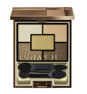 Lunasol 日月晶采 闪耀净化五色眼影 5.6g #01 Gold Sparkling
