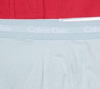 Calvin Klein 卡尔文·克莱 男士纯棉弹力低腰平角内裤套装NU2664 3条装(Downtown Pink+Downtown Pink/April Strip+April)S