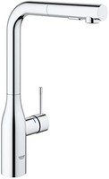 GROHE 高仪 Essence 单把厨房水槽龙头 30270000 抽出式双功能出水嘴，镀铬