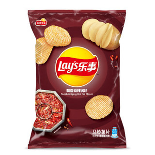 Lay's 乐事 薯片 飘香麻辣锅味 75g *26件