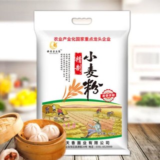 京东PLUS会员：高筋面粉 无添加小麦粉 1斤 *5件