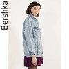 Bershka 01110335433 女士休闲牛仔外套