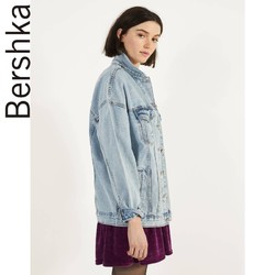 Bershka 01110335433 女士休闲牛仔外套