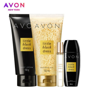 雅芳 AVON 小黑裙经典香氛护体四件套装 *3件