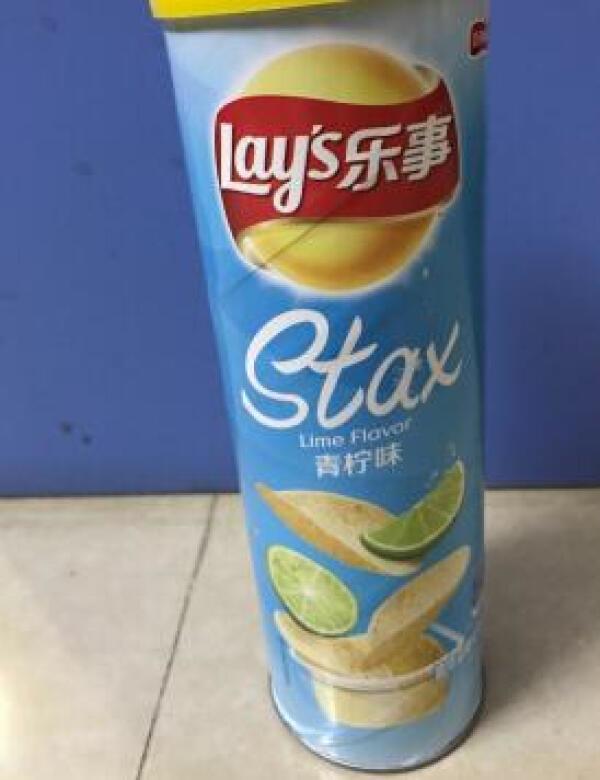 lays乐事薯片青柠味104g
