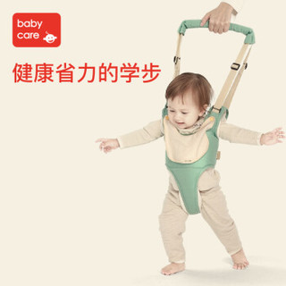 babycare 婴儿学走路舒适透气款两用学步带 3010赛琳绿 四季款 *3件