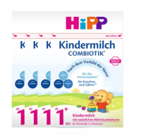 HiPP 喜宝 Combiotik婴幼儿奶粉 适合1岁以上的宝宝 4件装(4 x 600 g)