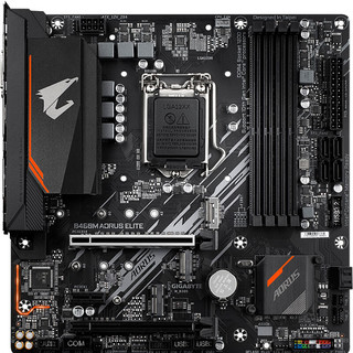 GIGABYTE 技嘉 B460M AORS ELLTE+酷睿i5-10400F 主板CPU套装