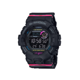 CASIO 卡西欧 G-SHOCK G-SQUAD系列 女士石英蓝牙腕表 GMD-B800SC-1