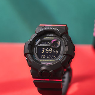 CASIO 卡西欧 G-SHOCK G-SQUAD系列 女士石英蓝牙腕表 GMD-B800SC-1