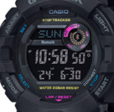 CASIO 卡西欧 G-SHOCK G-SQUAD系列 女士石英蓝牙腕表 GMD-B800SC-1