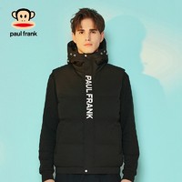 Paul Frank 大嘴猴 男款连帽棉马甲