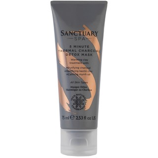 Sanctuary Spa 五分钟自发热炭洁面膜 75ml