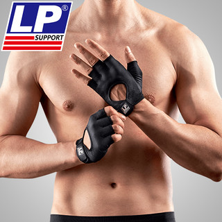 lp健身手套男9201单杠引体向上训练防起茧女半指防滑运动护手套