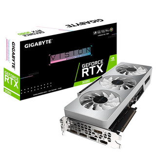 GIGABYTE 技嘉 雪鹰系列 GeForce RTX 3080 VISION OC 显卡 10GB