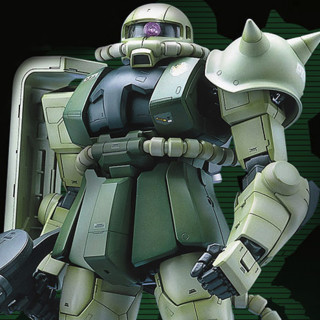 BANDAI 万代 PG系列 1/60 MS-06F ZAKU II 绿扎古