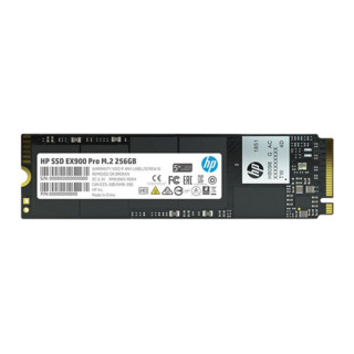 HP 惠普 EX900 PRO NVMe M.2 固态硬盘 256GB（PCI-E3.0）